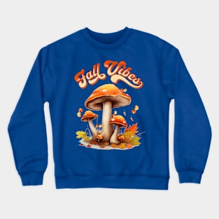 Fall Vibes Autumn Fall Lover Crewneck Sweatshirt